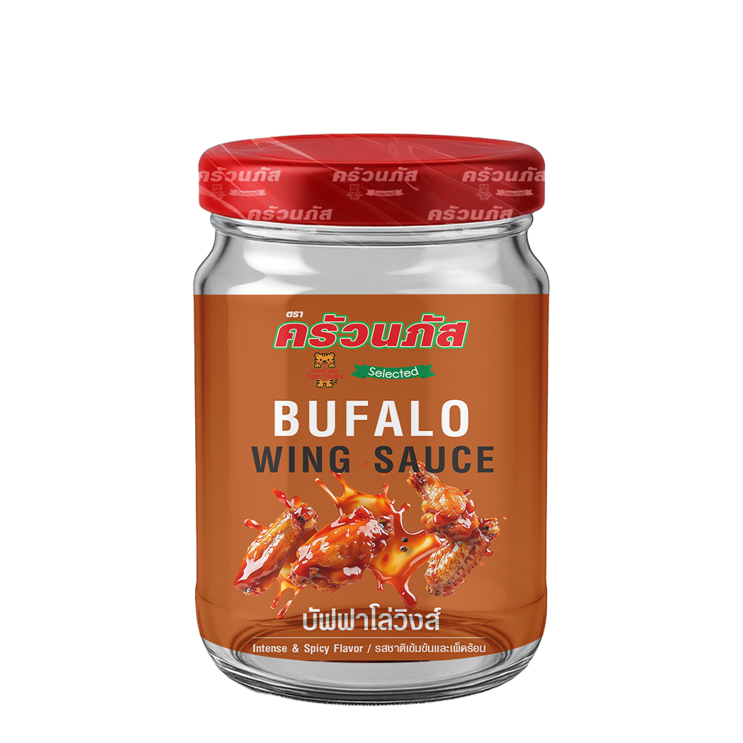 Kruanapat Buffalo Wing Sauce (Glass jar) 450g x 24 jar